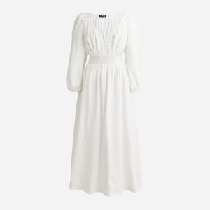 J CREW Midi Dress in Soft Gauze